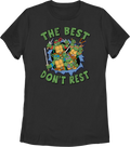 Womens The Best Don't Rest Teenage Mutant Ninja Turtles product image 1