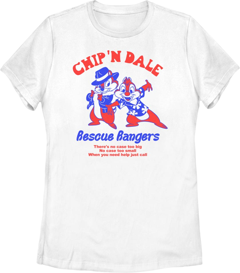 Womens There's No Case Too Big Chip 'n Dale Rescue Rangers product image 1