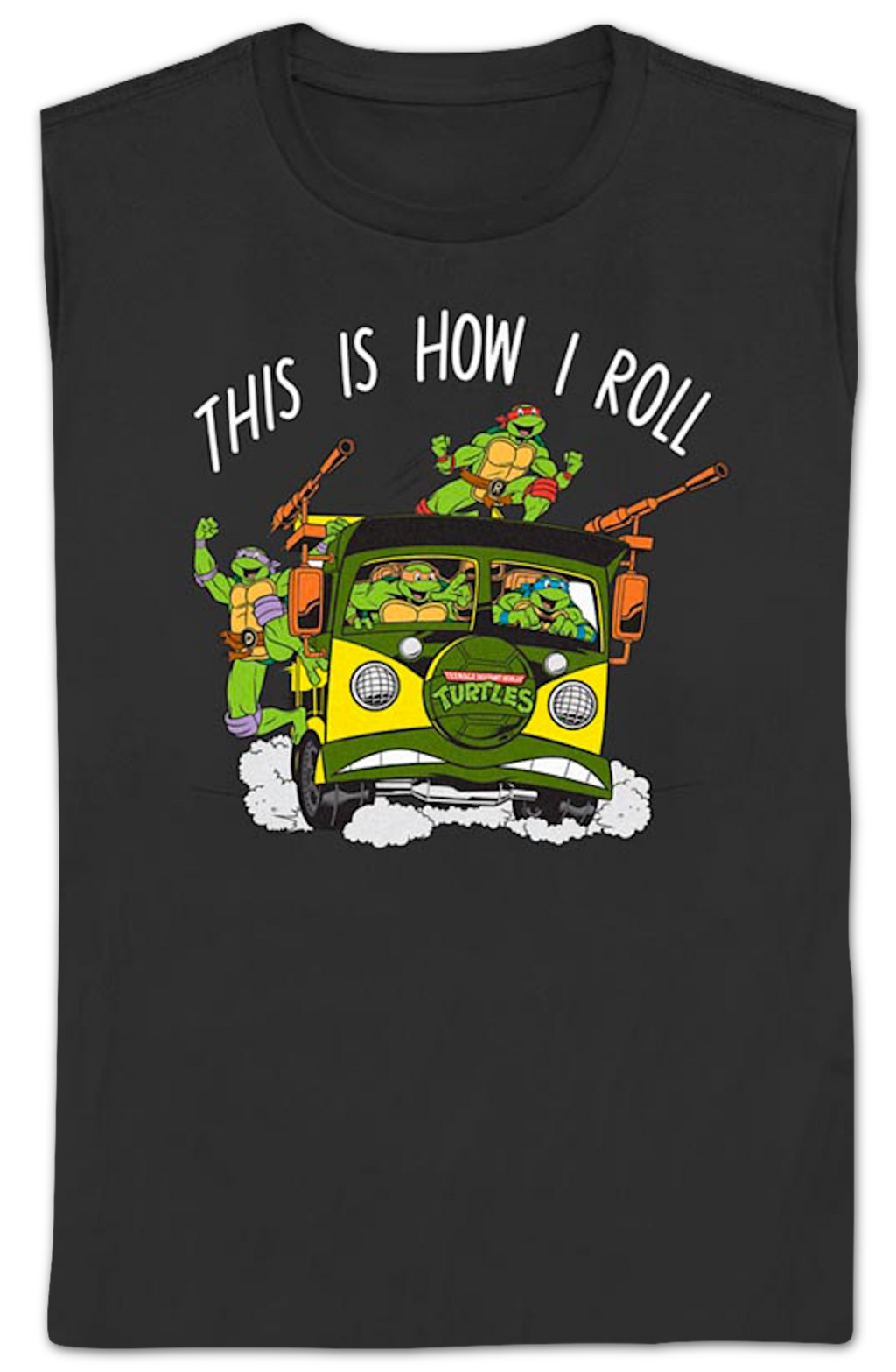 Womens This Is How I Roll Teenage Mutant Ninja Turtles Shirt product image 2