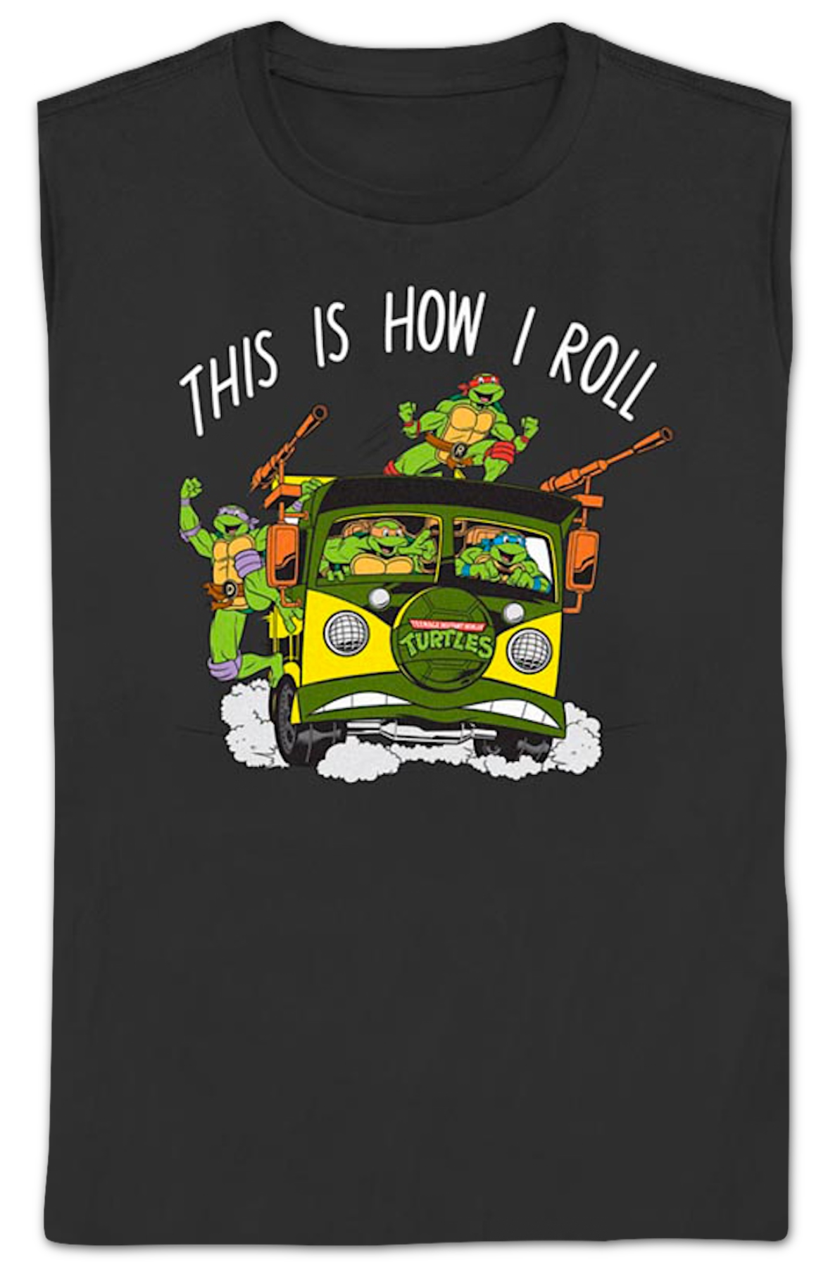 Womens This Is How I Roll Teenage Mutant Ninja Turtles Shirt product image 2