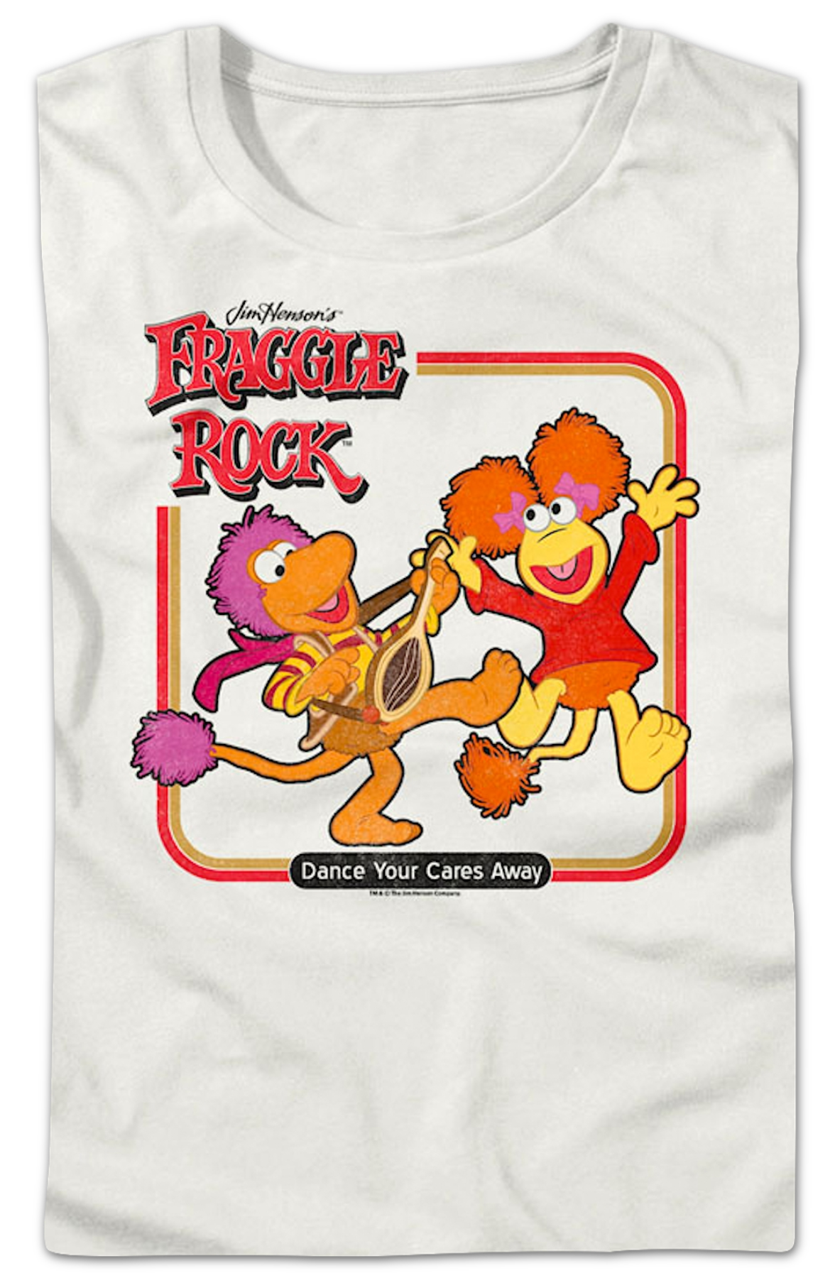 Womens Vintage Dance Your Cares Away Fraggle Rock Shirt product image 2