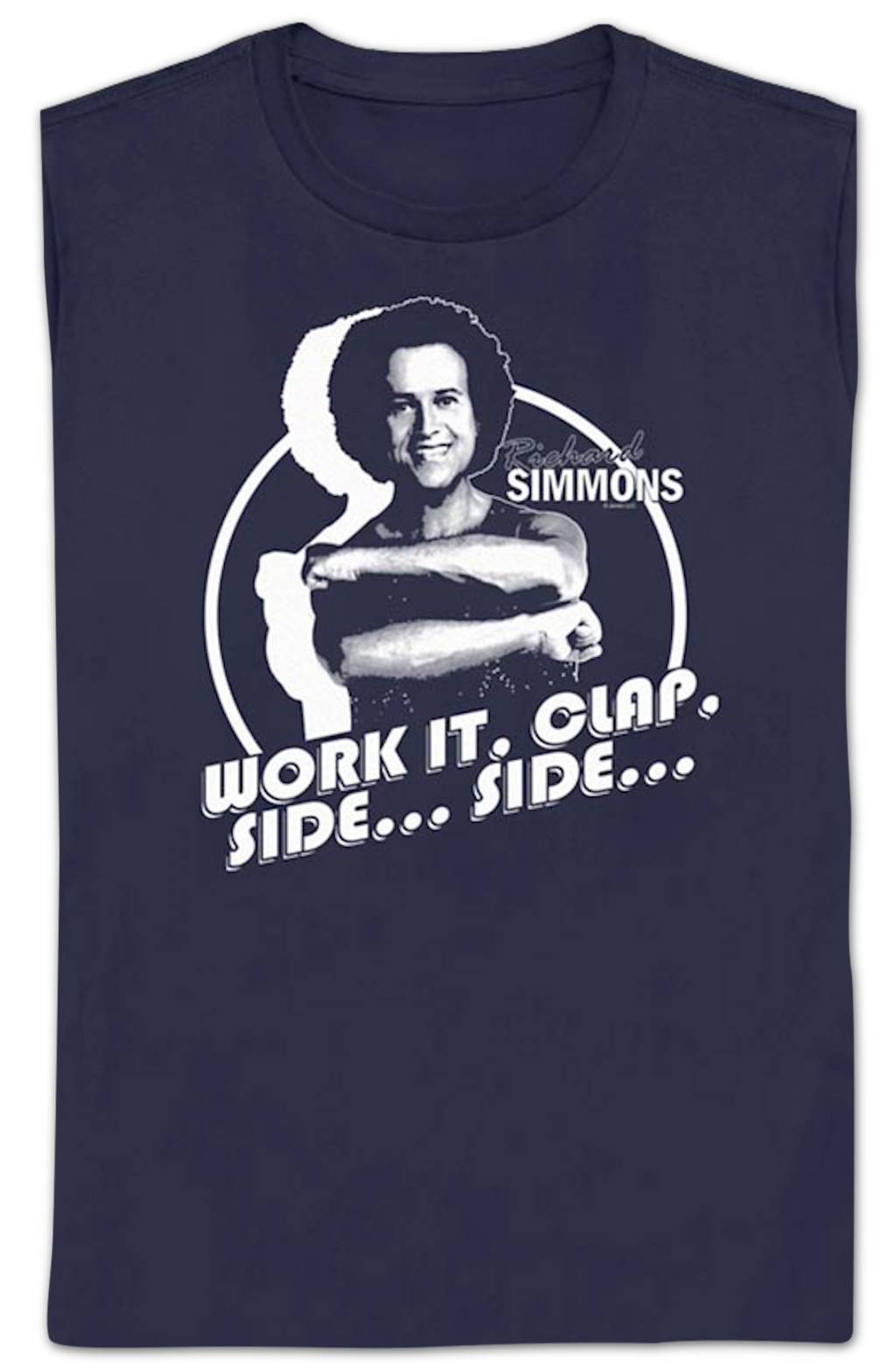 Womens Work It Richard Simmons Shirt product image 2