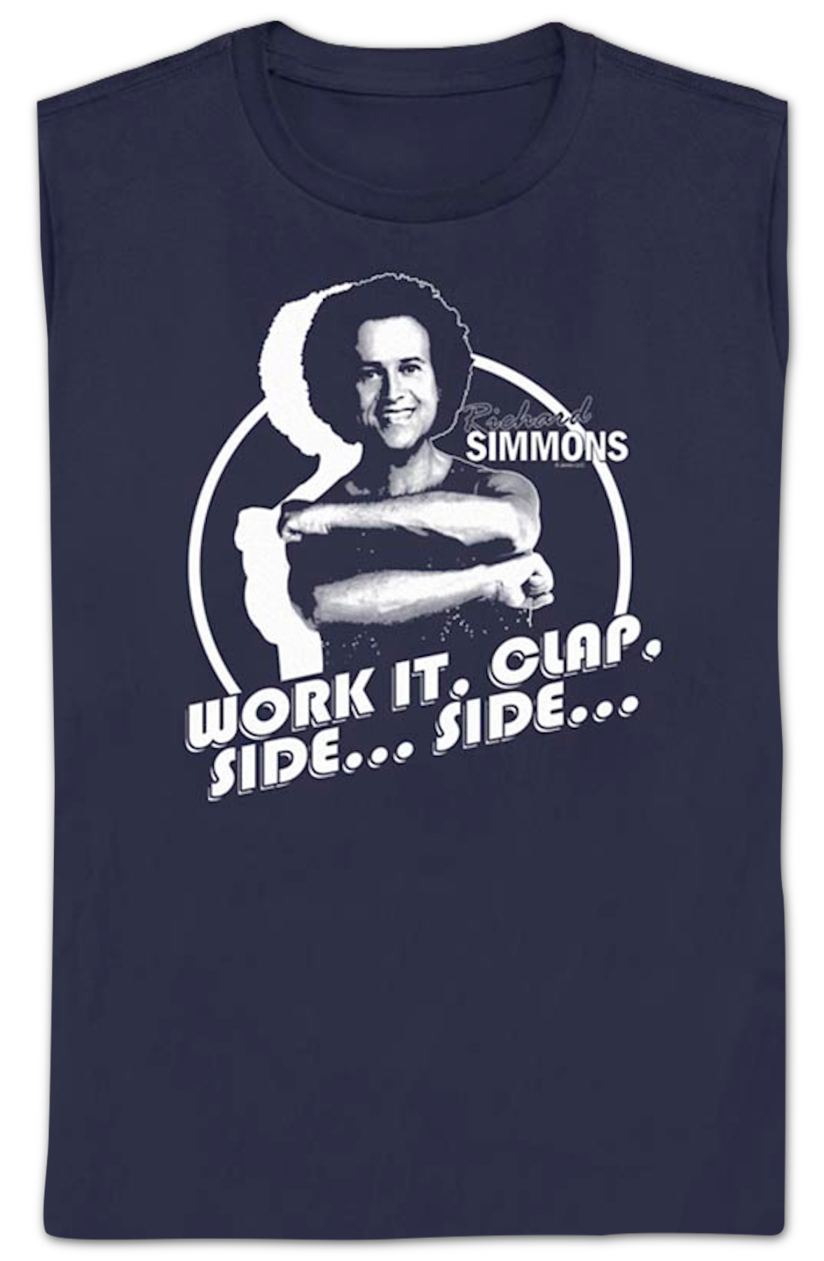 Womens Work It Richard Simmons Shirt product image 2