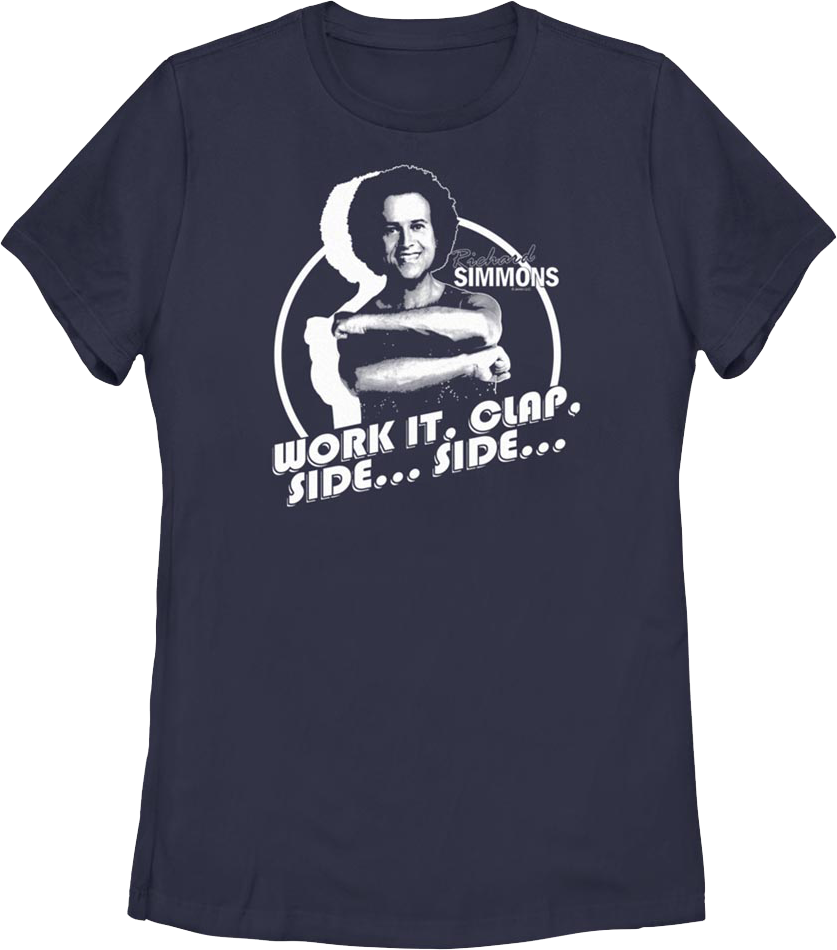 Womens Work It Richard Simmons Shirt product image 1