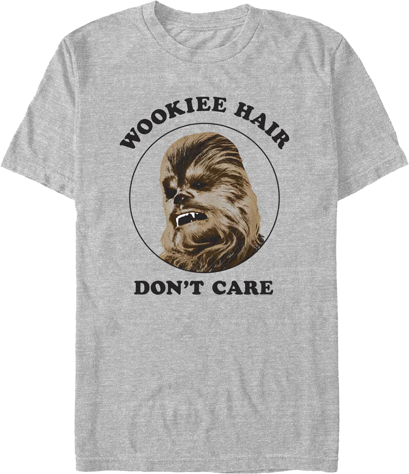 Wookiee Hair Don't Care Star Wars T-Shirt product image 1