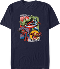 World's Coolest Heroes Marvel Comics T-Shirt product image 1