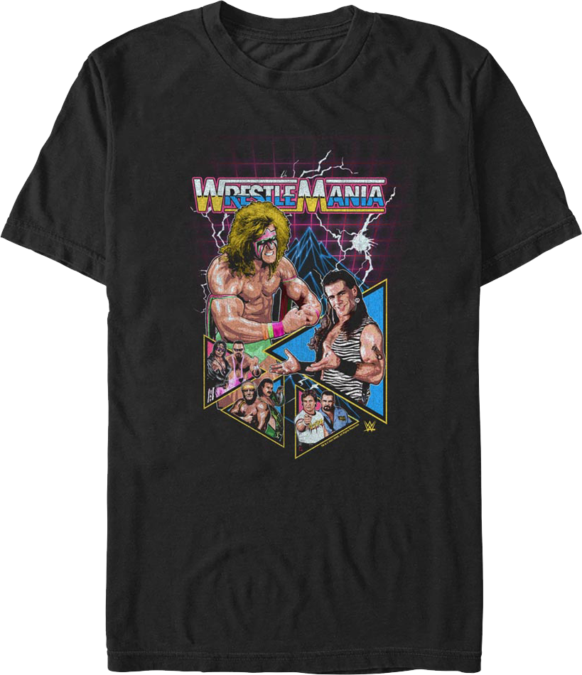 WrestleMania Legends T-Shirt product image 1