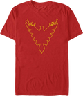 X-Men Dark Phoenix Logo Marvel Comics T-Shirt product image 1