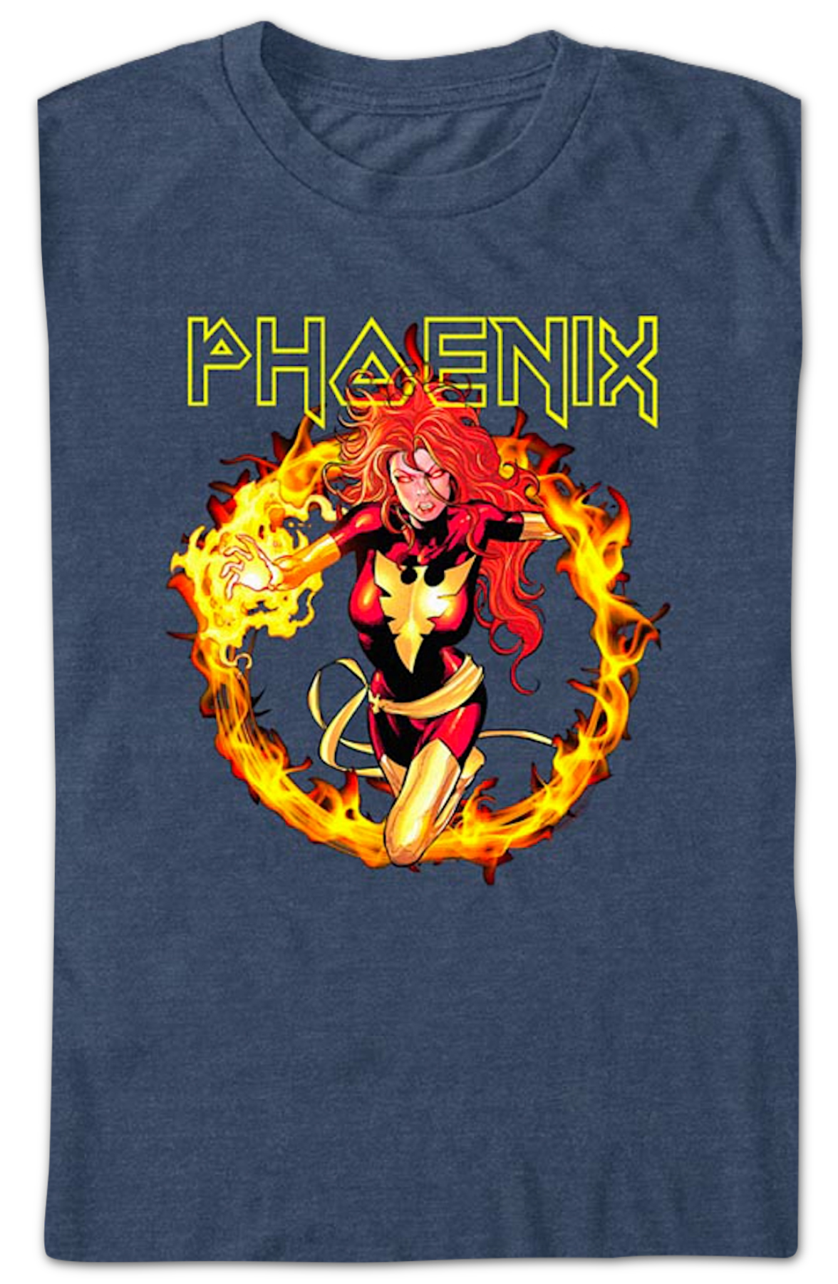 X-Men Dark Phoenix Fire Marvel Comics T-Shirt product image 2