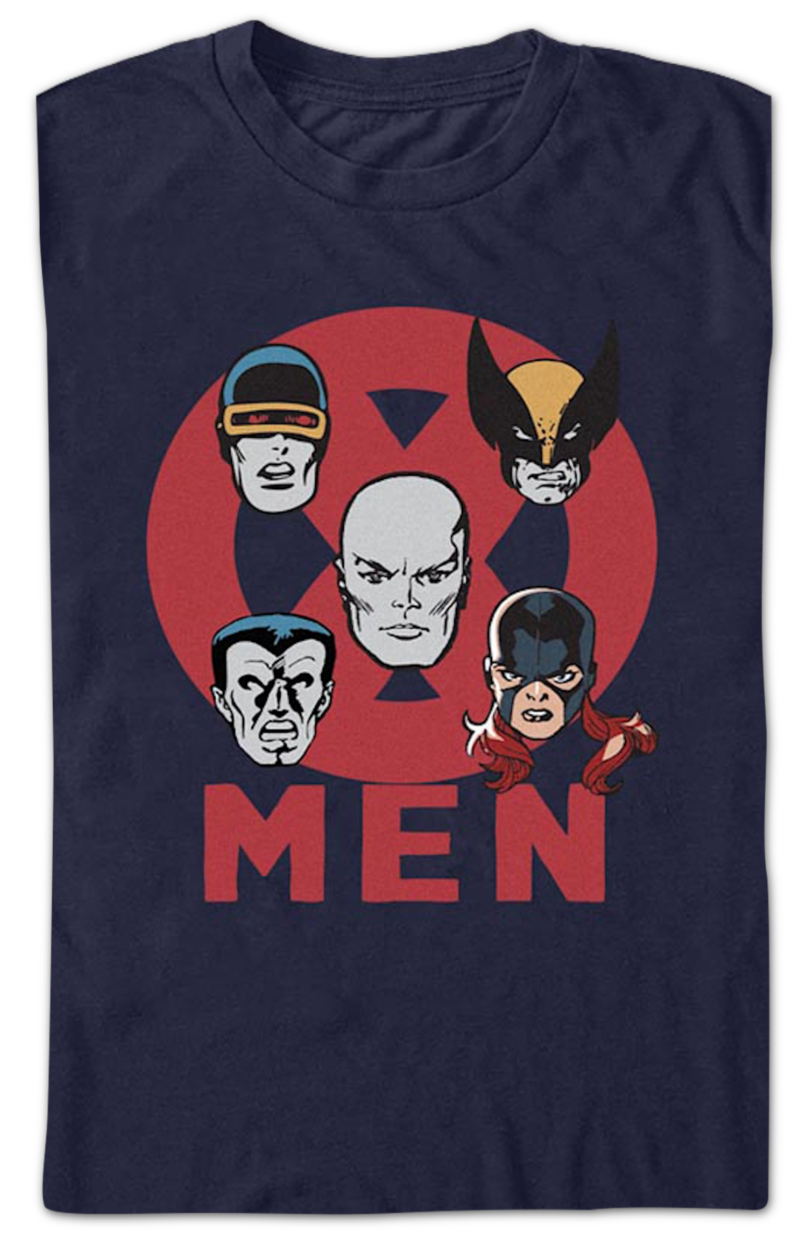 X-Men Hero Heads Marvel Comics T-Shirt product image 2