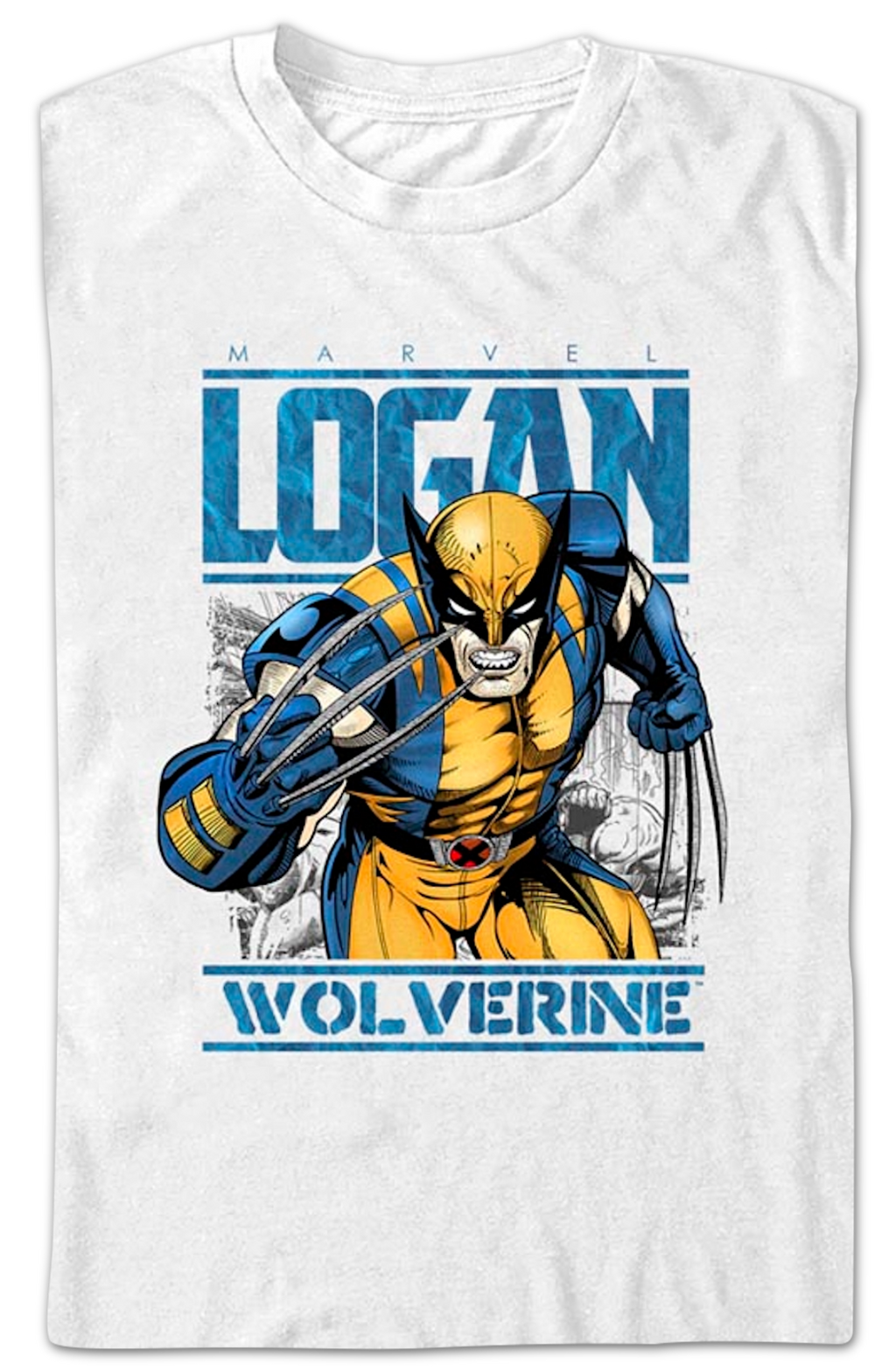 X-Men Logan Wolverine Marvel Comics T-Shirt product image 2