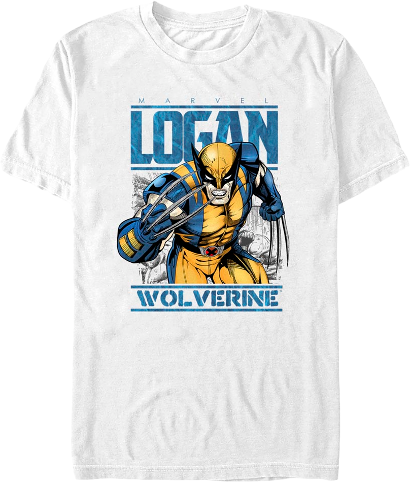 X-Men Logan Wolverine Marvel Comics T-Shirt product image 1