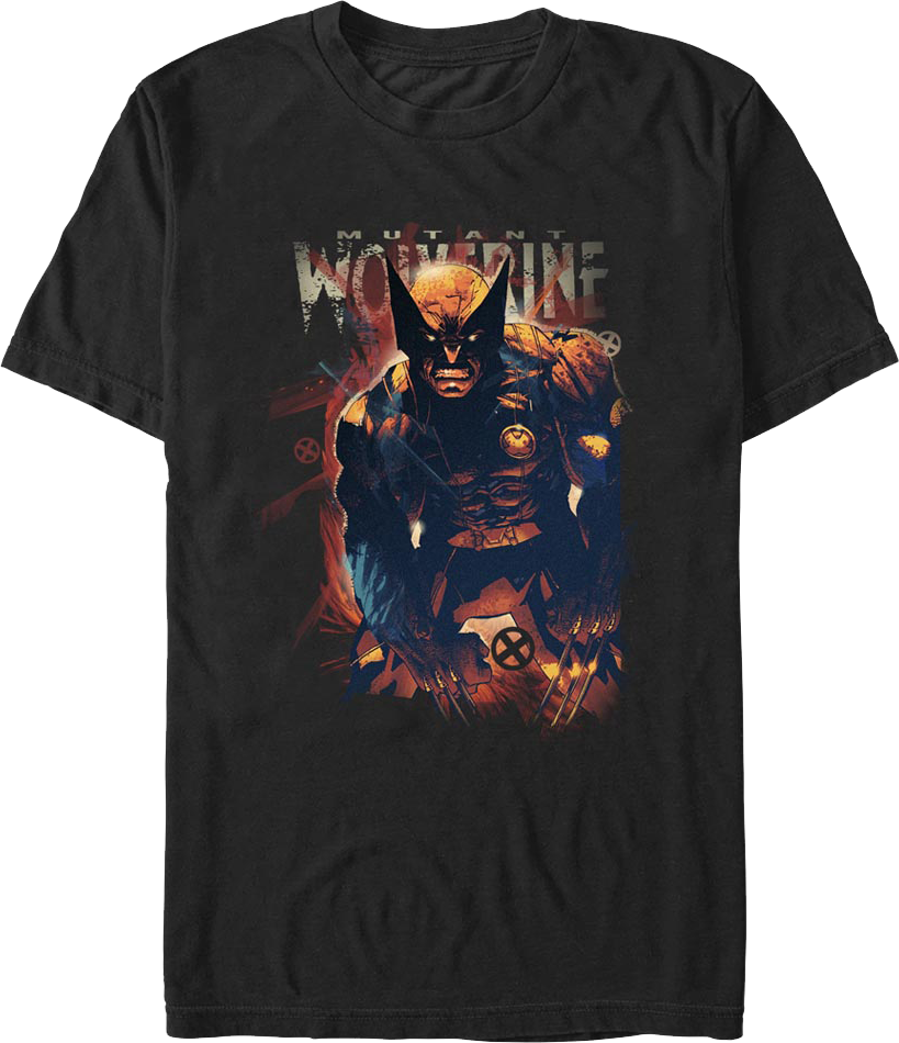 X-Men Mutant Wolverine Marvel Comics T-Shirt product image 1