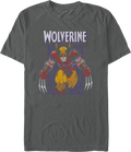 X-Men Wolverine Hero Stance Marvel Comics T-Shirt product image 1