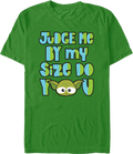 Yoda Judge Me By My Size Star Wars T-Shirt product image 1
