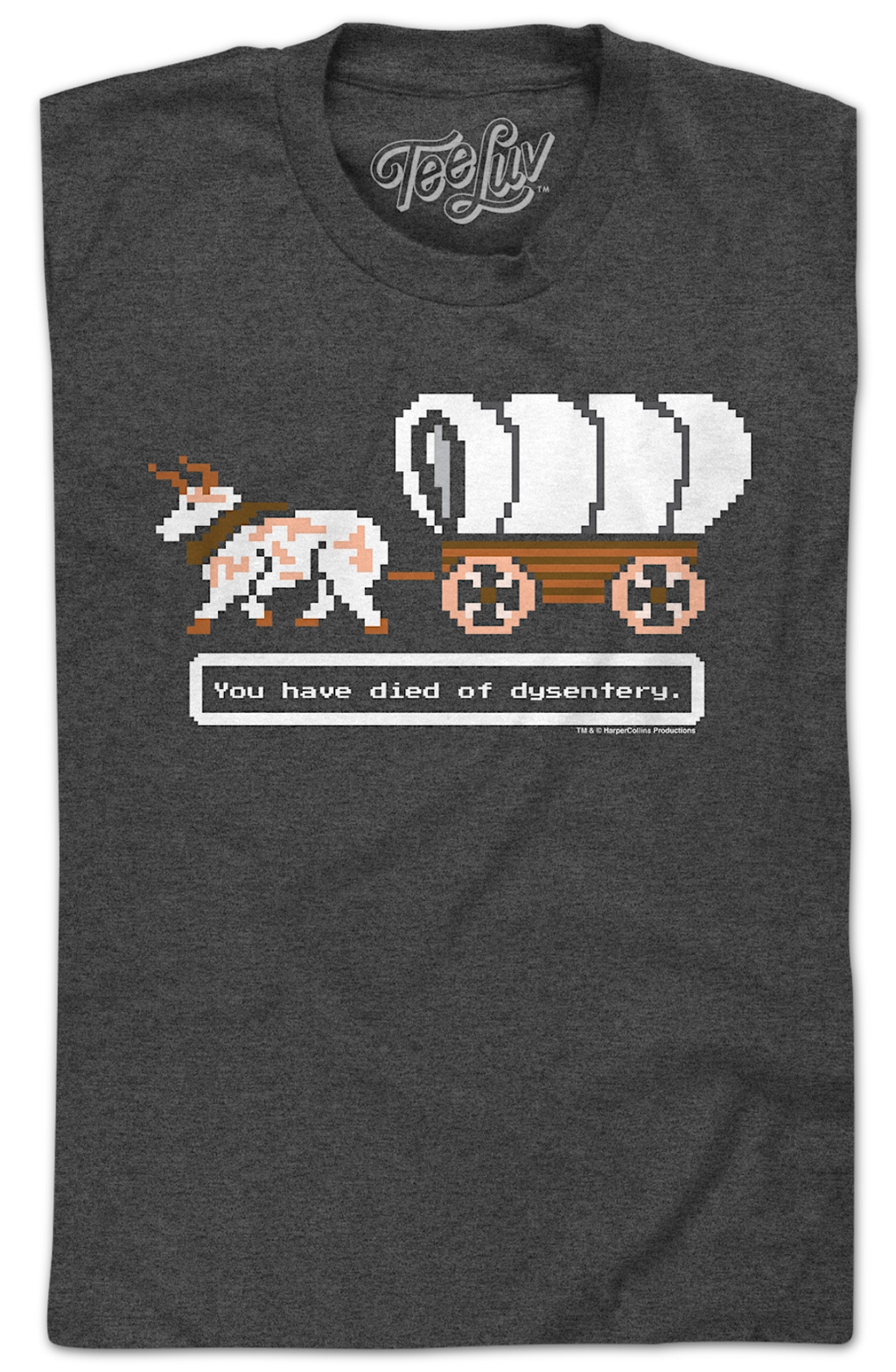 You Have Died of Dysentery Oregon Trail T-Shirt product image 2