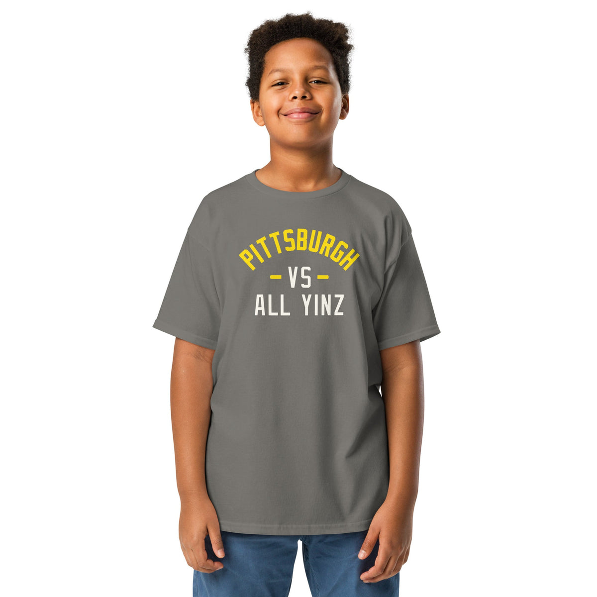 Pittsburgh Vs. All Yinz | Kids Tee product image 4