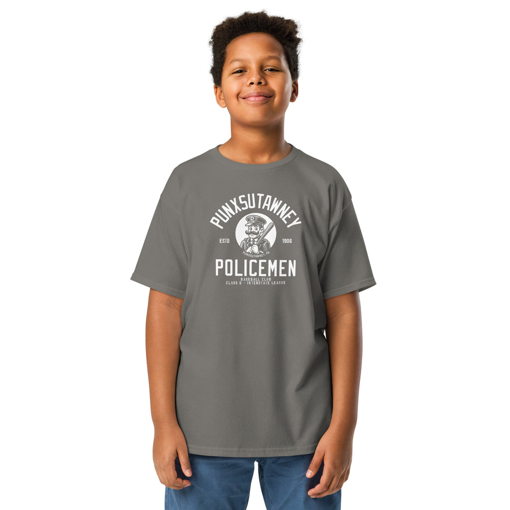 Punxsutawney Policemen Baseball 1906 | Kids Tee product image 4