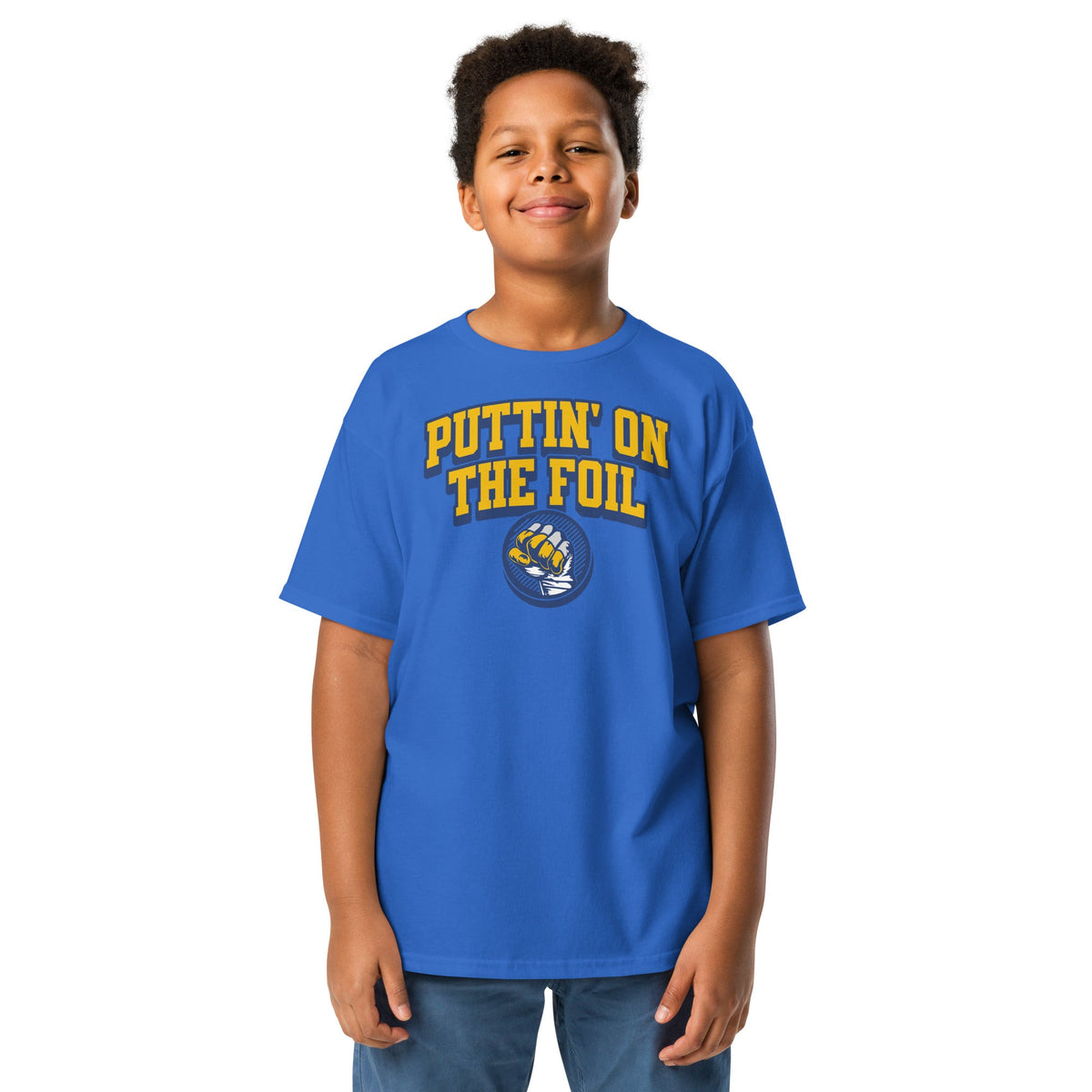 Puttin' on the Foil | Kids Tee product image 1