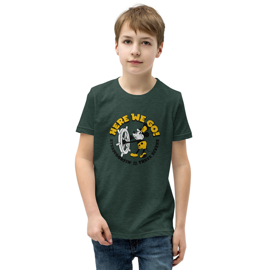 Steamboatin' on the Three Rivers | Kids Tee product image 5